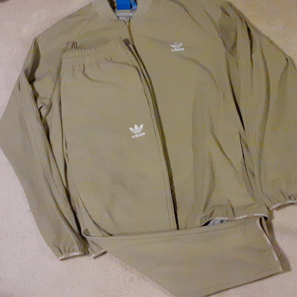 Mens L pants XXL jacket Adidas track suit